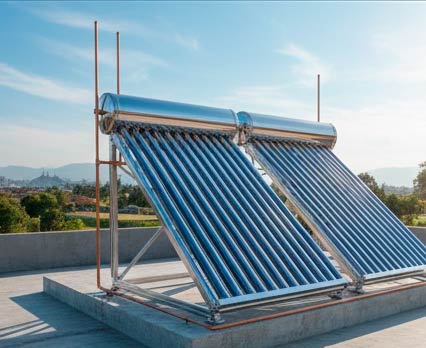 Tipos de Termas Solares - Heat Pipe