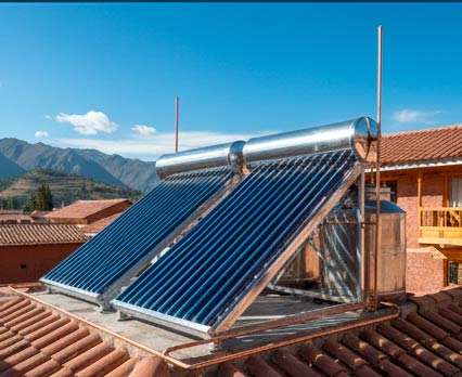 Tipos de Termas Solares - Tubos al vacio